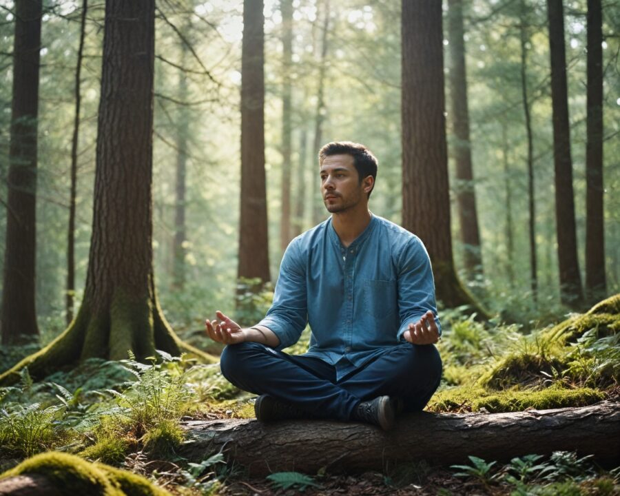Como praticar meditação em silêncio profundo para paz interior
