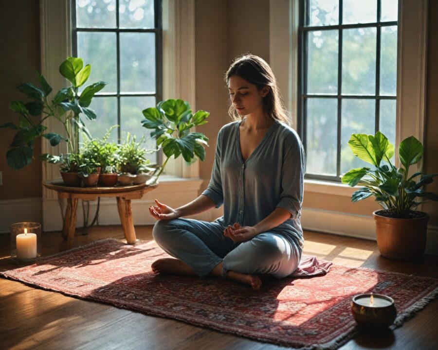 como criar uma prática de meditação consistente e eficaz