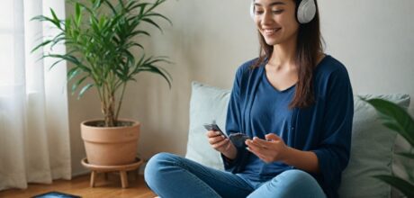 Passo a passo para meditação guiada com apps gratuitos