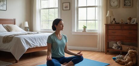 Como criar uma rotina de meditação matinal para mães ocupadas