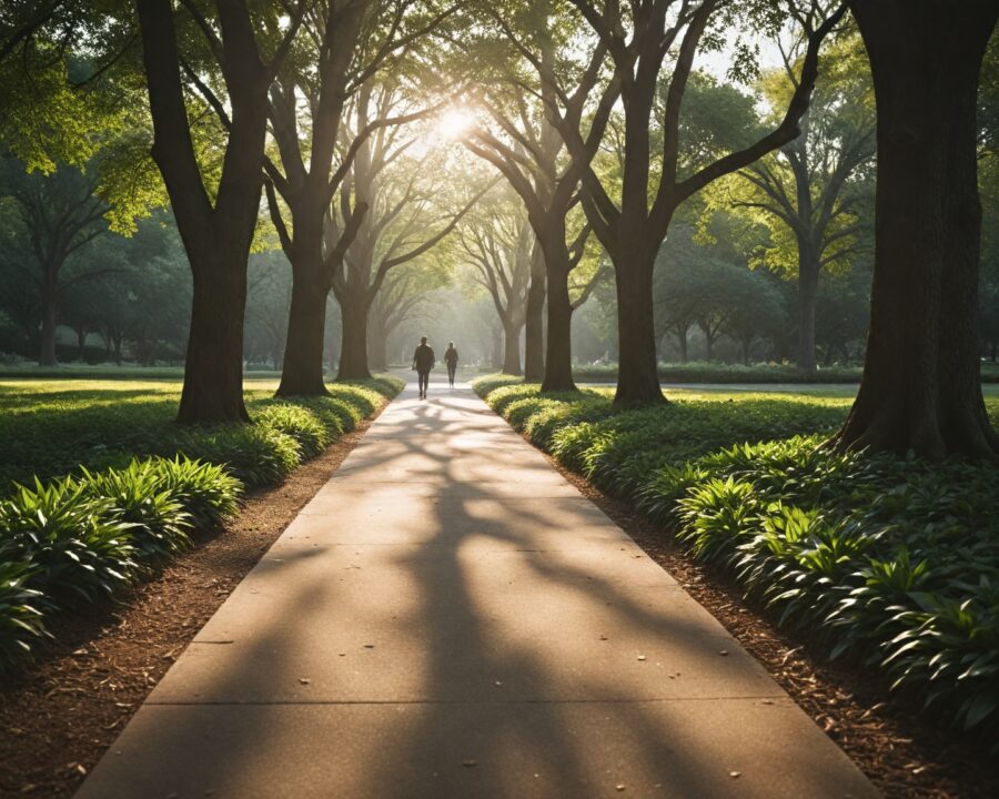 Como usar a meditação caminhando para aliviar tensões