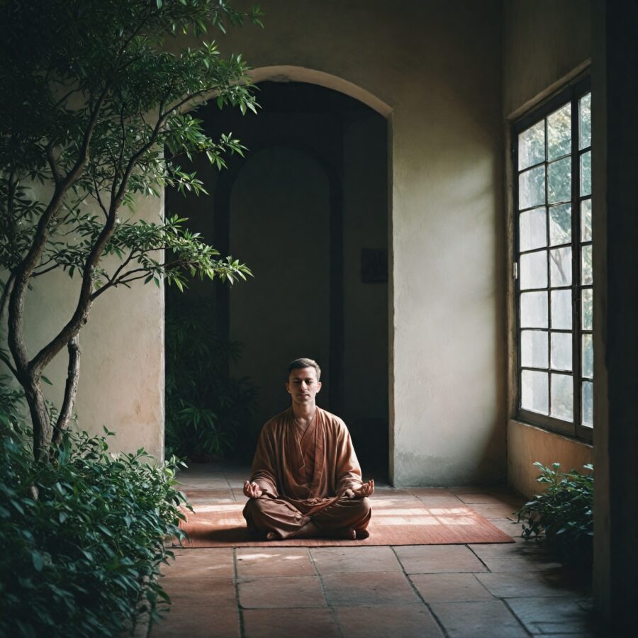 Explorando o Silêncio Interior: Poemas e Reflexões Sobre a Prática da Meditação