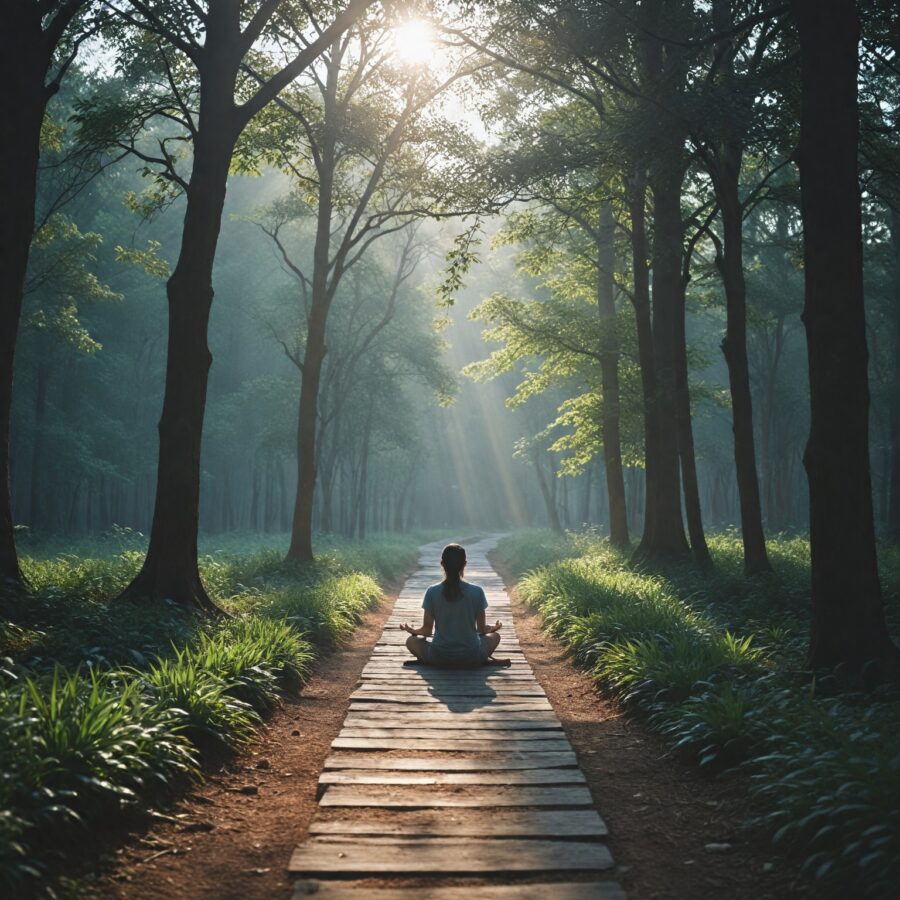 A meditação como um caminho para a felicidade: práticas e benefícios