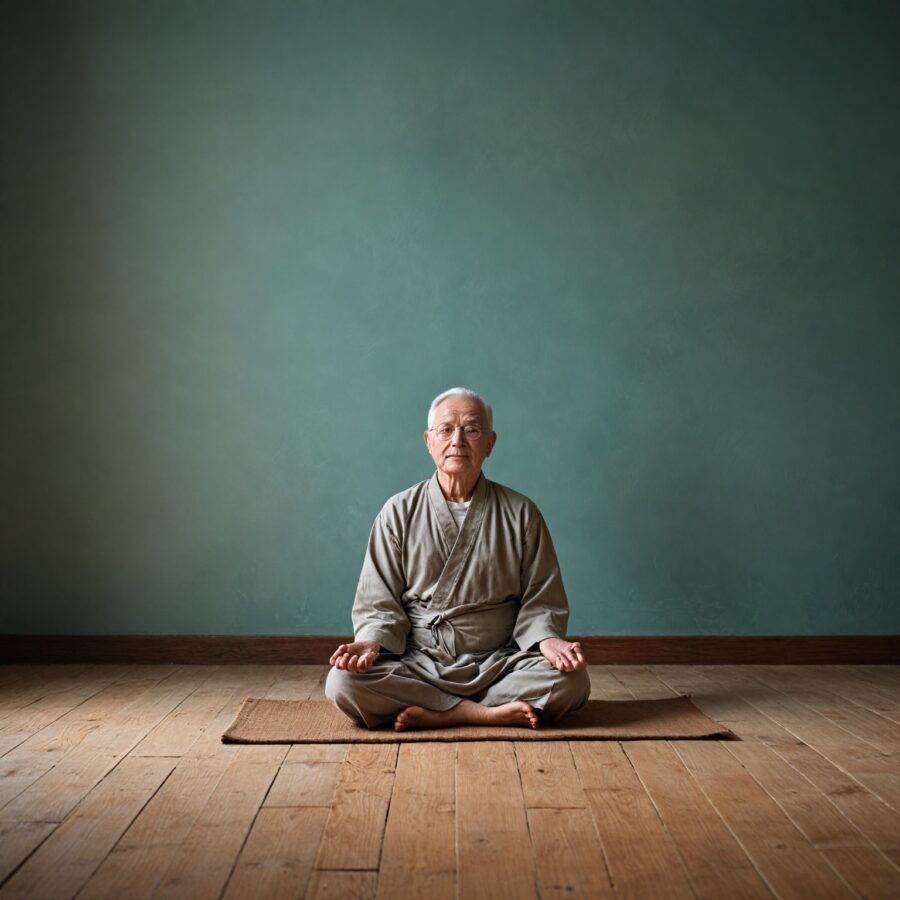 Meditação para idosos: Promovendo o envelhecimento consciente e bem-estar na terceira idade