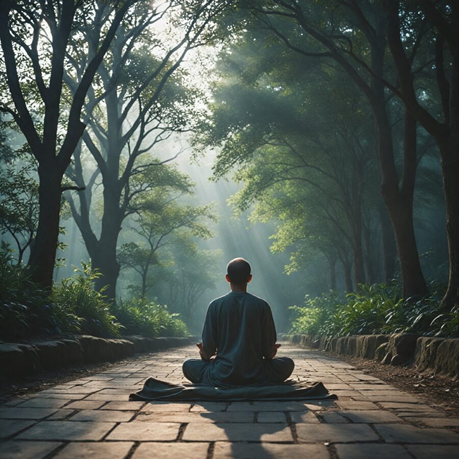 A meditação como um caminho para a paz interior: um guia completo