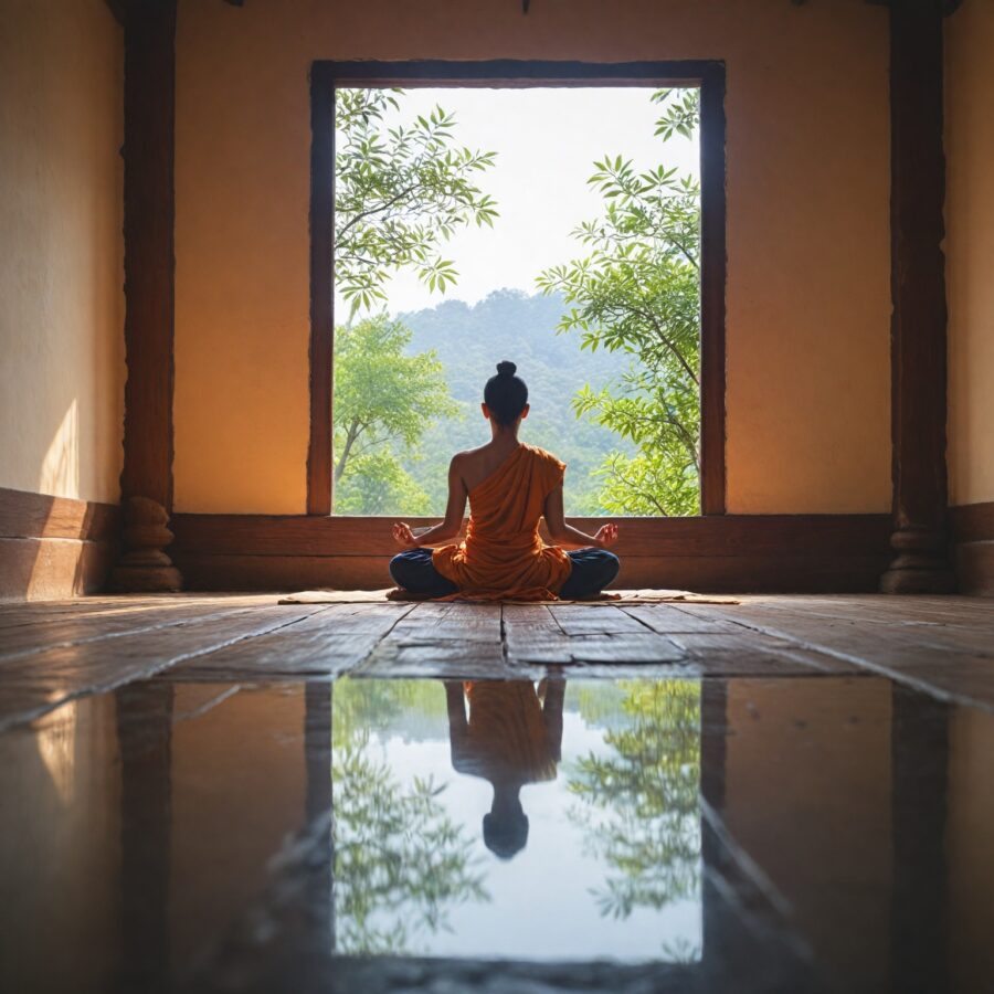 Meditação Vipassana: Um guia para entender a natureza transitória da realidade