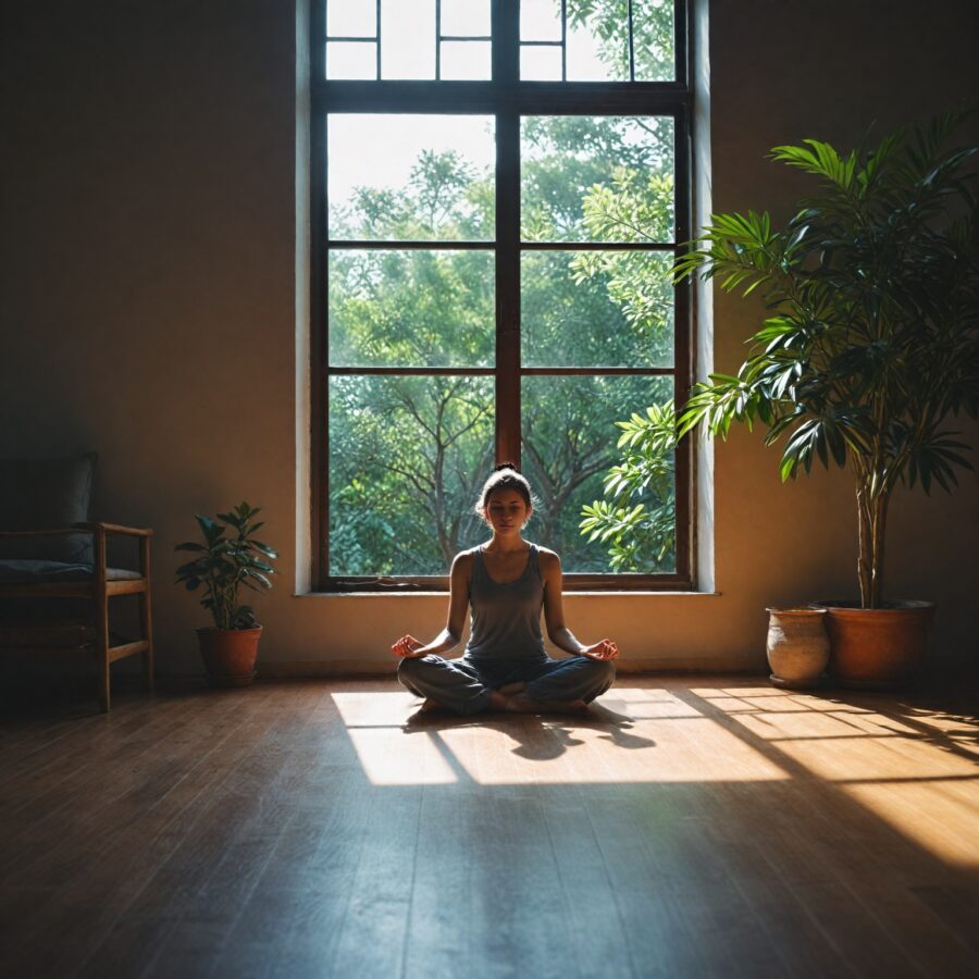 Como criar um ambiente ideal para meditar e encontrar paz interior