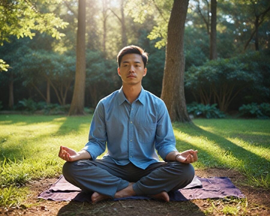 Técnicas de meditação vipassana para equilíbrio emocional