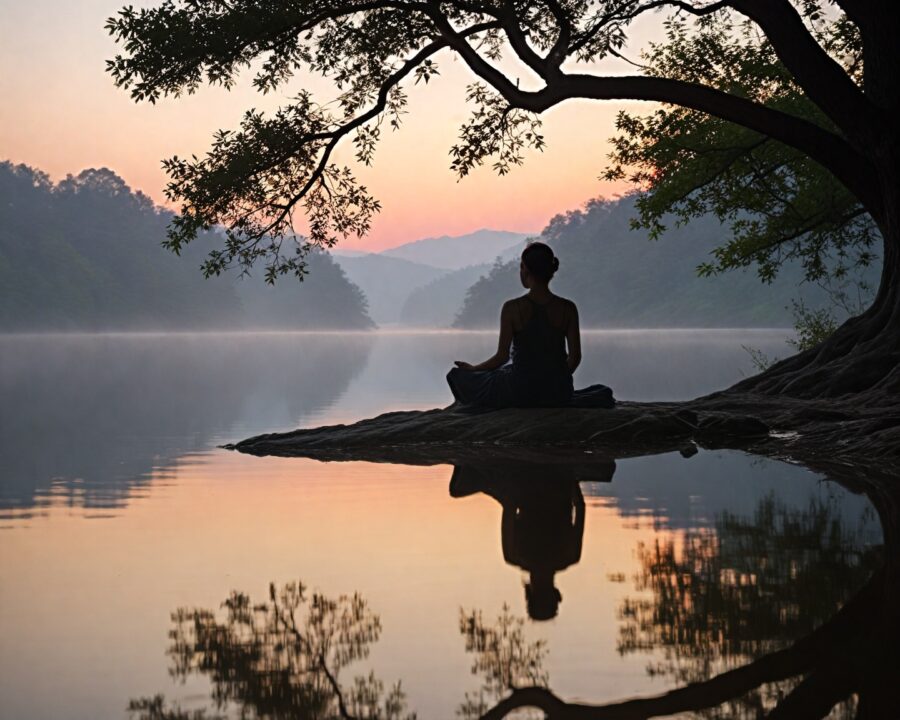 Técnicas de meditação vipassana para equilíbrio emocional
