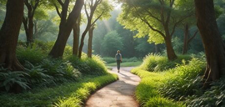 Como usar a meditação caminhando para aliviar tensões