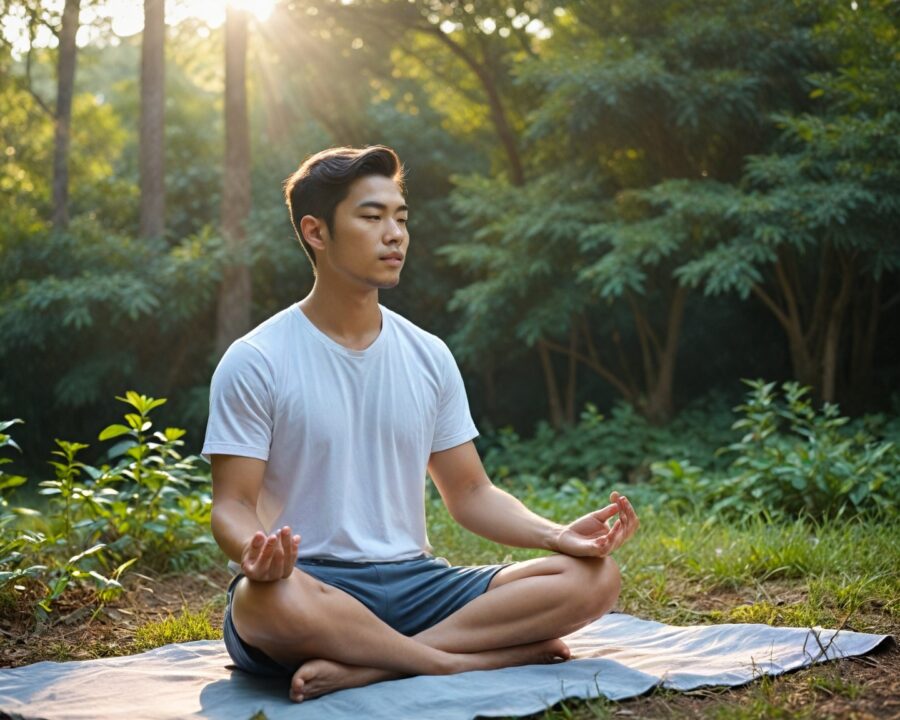 Técnicas de meditação vipassana para equilíbrio emocional
