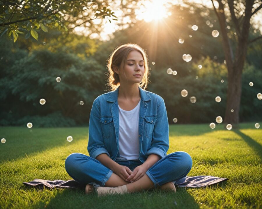 Como a meditação de gratidão reduz pensamentos negativos