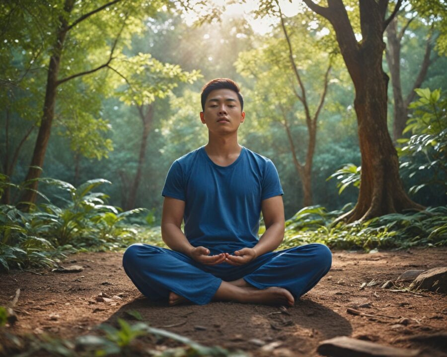 como a meditação reduz o cortisol e combate o estresse