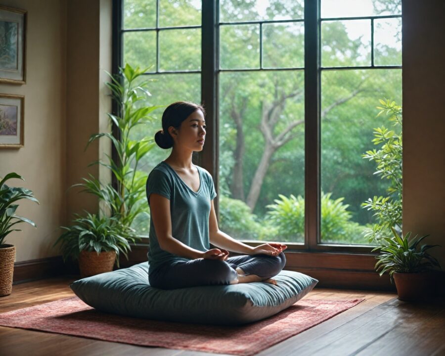 Como a meditação zazen transforma a mente e o espírito