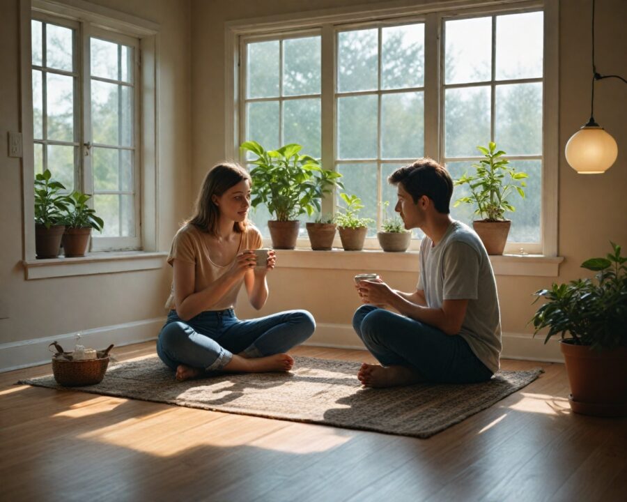 mindfulness para casais: como praticar presença e escuta ativa