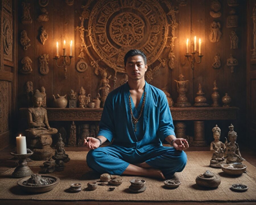 meditação e xamanismo: rituais e símbolos explicados