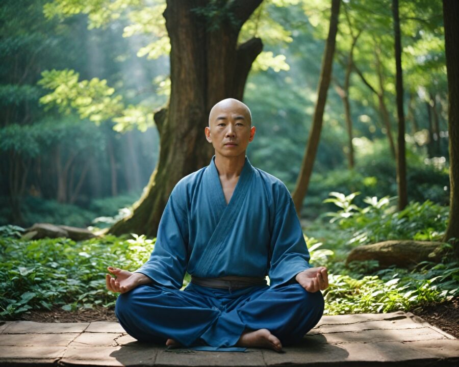 Como funciona a meditação zazen na tradição budista