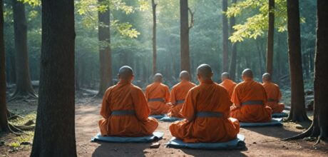 como a meditação transforma retiros espirituais e comunidades monásticas