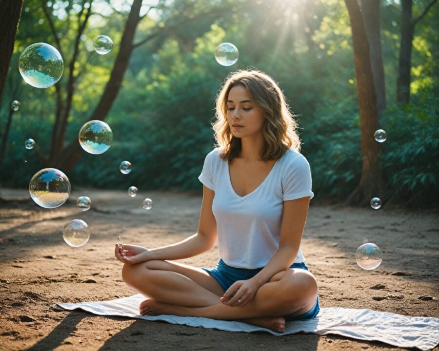 Meditação baseada em visualização: como criar imagens mentais positivas