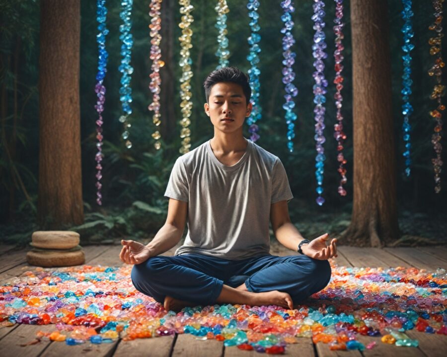 Meditação com cristais: guia para escolher e usar corretamente