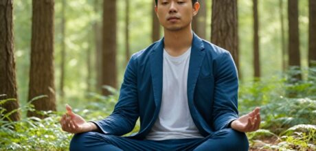 como meditar na natureza: técnicas e cuidados essenciais