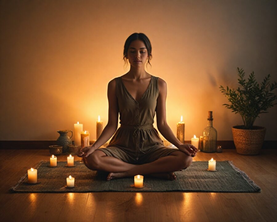 como fazer meditação com aromaterapia: guia prático