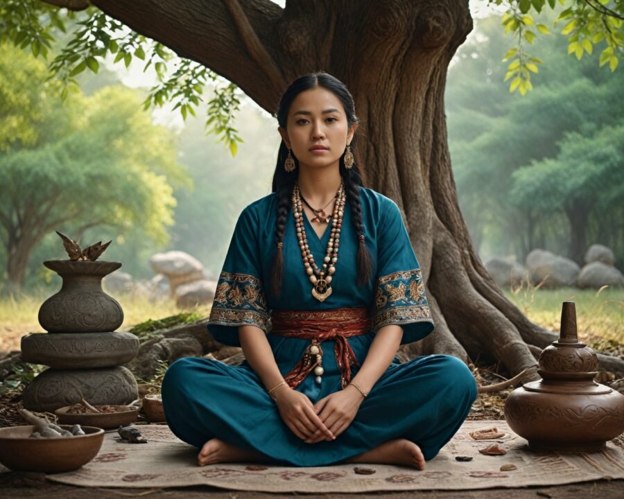 Rituais meditativos femininos em culturas ancestrais: práticas e significados